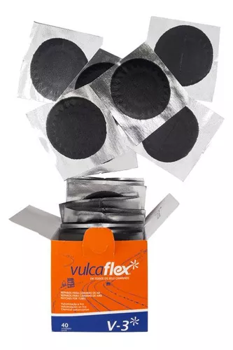 CAIXA DE REMENDO V-3 PRETO VULCAFLEX - Imagem 3