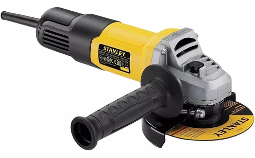 ESMERILHADEIRA 4" 1/2 750W 220V 5 DISCOS + MALETA STANLEY - Imagem 8