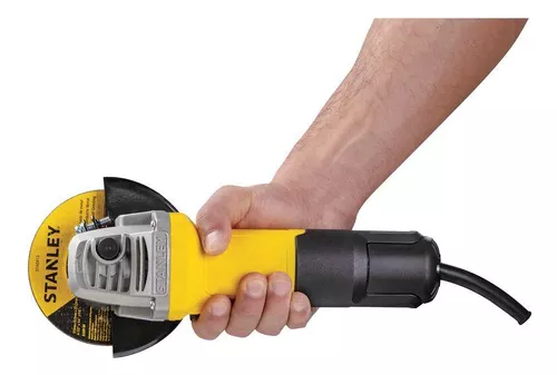 ESMERILHADEIRA 4" 1/2 750W 220V 5 DISCOS + MALETA STANLEY - Imagem 4
