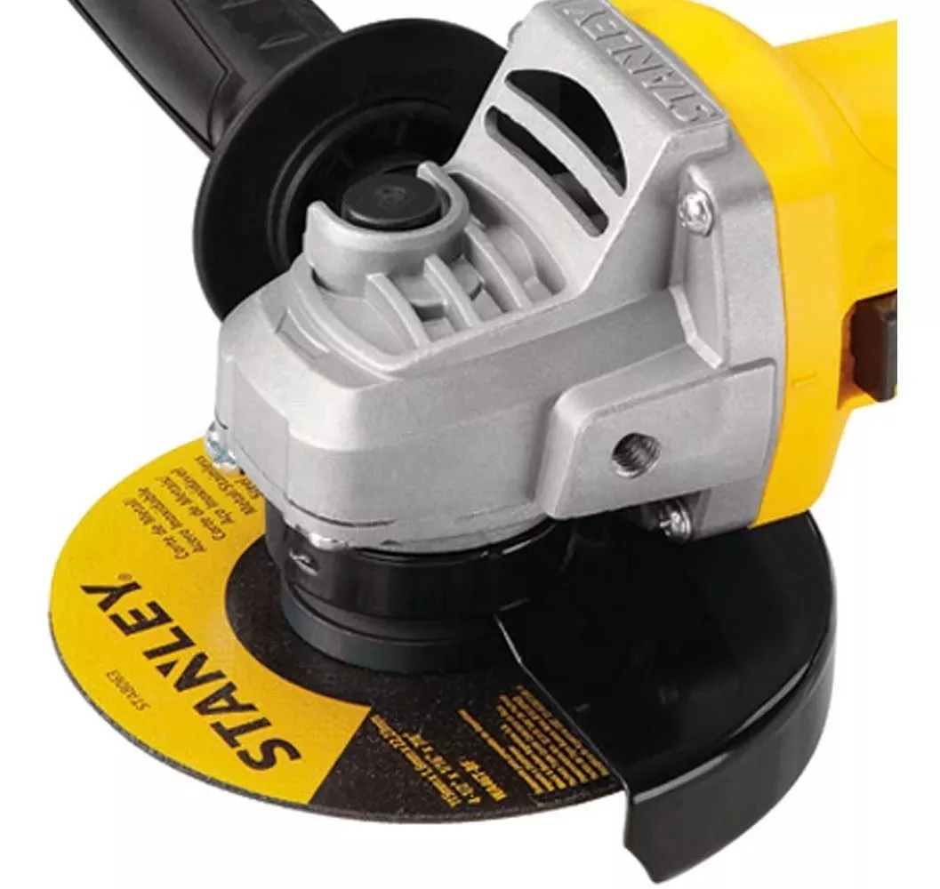 ESMERILHADEIRA 4" 1/2 750W 220V 5 DISCOS + MALETA STANLEY - Imagem 2