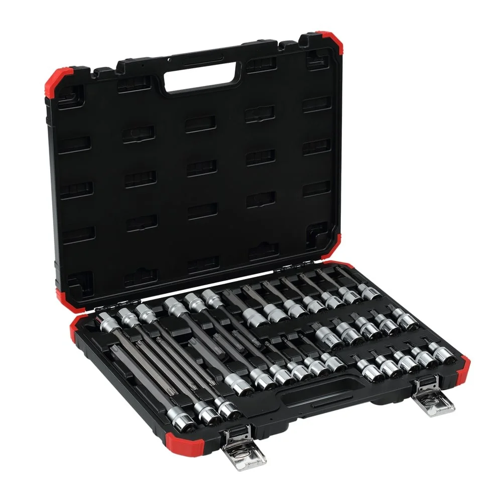 JOGO CHAVE TORX MACHO 32 PEÇAS SOQUETE 1 1/2 GEDORE RED - Imagem 3