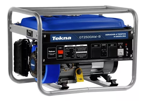 GERADOR À GASOLINA 2200W MONO TEKNA - Imagem 2
