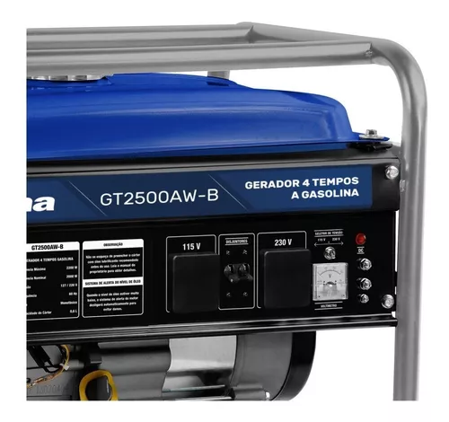 GERADOR À GASOLINA 2200W MONO TEKNA - Imagem 3