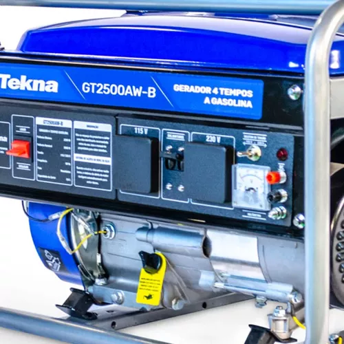 GERADOR À GASOLINA 2200W MONO TEKNA - Imagem 6